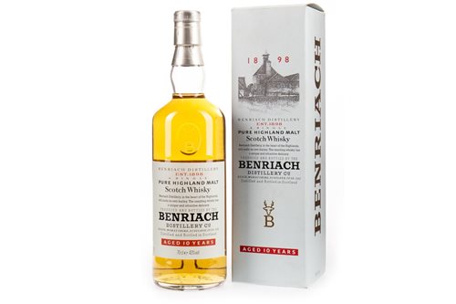 Lot 336 - BENRIACH AGED 10 YEARS