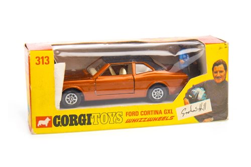 Lot 1729 - A BOXED CORGI MODEL OF A FORD CORTINA GXL CAR