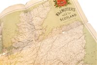 Lot 4 - W&J MUTTER'S MAP OF SCOTLAND