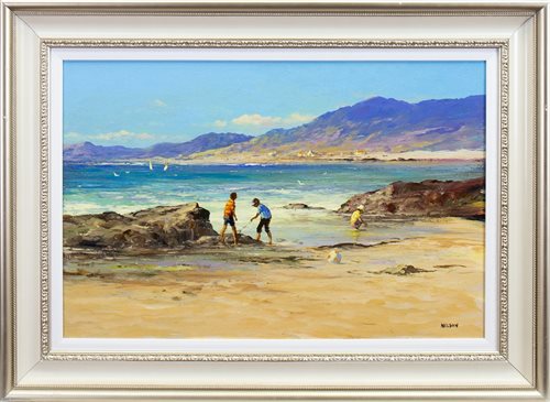 Lot 699 - WEST COAST, SCOTLAND, AN OIL BY ALLAN NELSON