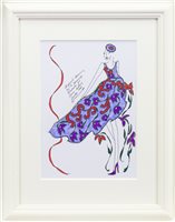 Lot 601 - AN ORIGINAL ILLUSTRATION FOR LAURA ASHLEY, BY ROZ JENNINGS