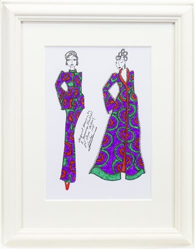 Lot 603 - AN ORIGINAL ILLUSTRATION FOR LAURA ASHLEY, BY ROZ JENNINGS