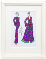 Lot 603 - AN ORIGINAL ILLUSTRATION FOR LAURA ASHLEY, BY ROZ JENNINGS