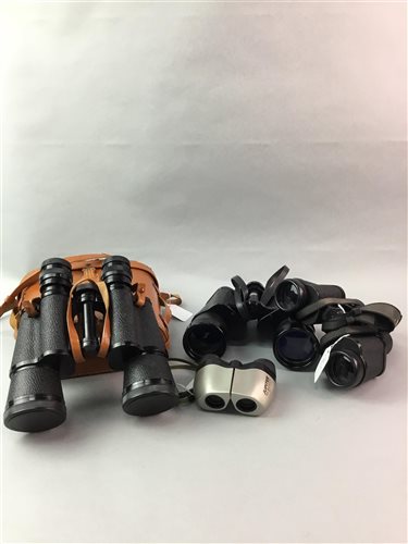 Lot 162 - A LOT OF FOUR SETS OF BINOCULARS