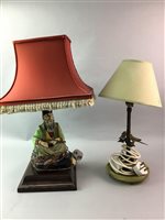 Lot 177 - A LOT OF THREE LAMPS