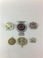 Lot 146 - A COLLECTION OF CAR AND CAP BADGES