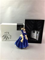 Lot 190 - A ROYAL DOULTON FIGURE OF 'CATHY,' WITH CERTIFICATE AND BOX