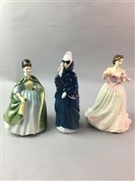 Lot 193 - A ROYAL DOULTON FIGURE OF 'MASQUE' AND TWO OTHER ROYAL DOULTON FIGURES