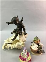 Lot 160 - A GROUP OF CERAMIC FIGURES