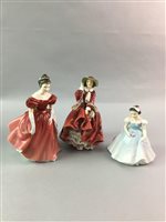 Lot 160 - A GROUP OF CERAMIC FIGURES