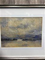 Lot 189 - A WATERCOLOUR, FRAMED AND UNDER GLASS