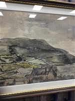 Lot 191 - A WATERCOLOUR BY GEORGE F CAMPBELL
