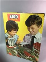 Lot 219 - A VINTAGE LEGO SYSTEM FOLDING BASE BOARD