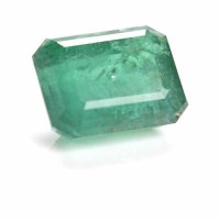 Lot 42 - UNMOUNTED STEP CUT EMERALD 16x12x8.7mm,...