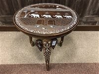 Lot 942 - AN EARLY 20TH CENTURY INDIAN TABLE