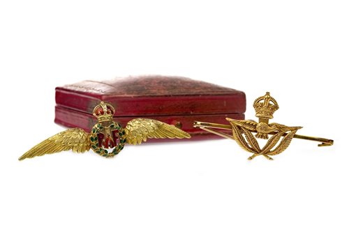 Lot 44 - TWO RAF SWEETHEART BROOCHES
