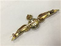 Lot 44 - TWO RAF SWEETHEART BROOCHES