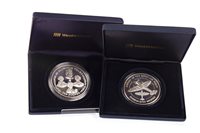 Lot 568 - TWO SILVER PROOF COINS
