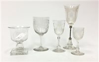 Lot 1262 - A COLLECTION OF 19TH AND EARLY 20TH CENTURY GLASS