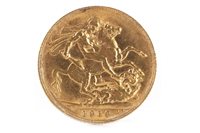 Lot 538 - A GOLD SOVEREIGN, 1910