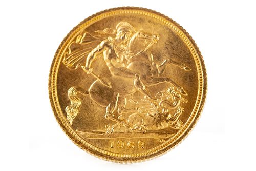 Lot 542 - A GOLD SOVEREIGN, 1963