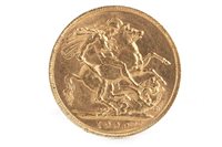 Lot 550 - A GOLD SOVEREIGN, 1909
