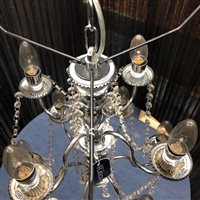 Lot 52 - A CONTEMPORARY CHANDELIER CEILING LIGHT SHADE