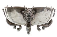 Lot 1001 - A CHINESE SILVER BOWL