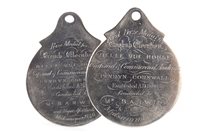 Lot 803 - A LOT OF TWO VICTORIAN SILVER SCHOLASTIC MEDALS