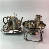 Lot 154 - A LOT OF PLATED WARES