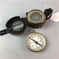 Lot 272 - A LOT OF TWO POCKET COMPASSES