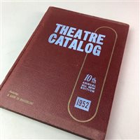 Lot 306 - A LOT OF CINEMA THEATRE CATALOGUES AND BOOKS