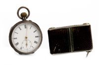Lot 811 - A CYMA TRAVEL WATCH AND A CONTINENTAL FOB WATCH