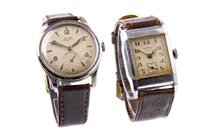 Lot 816 - TWO 20TH CENTURY WRIST WATCHES