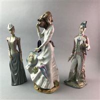 Lot 129 - A GROUP OF THREE ZAPHIR FIGURES