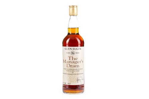 Lot 84 - GLEN ELGIN MANAGERS DRAM AGED 16 YEARS