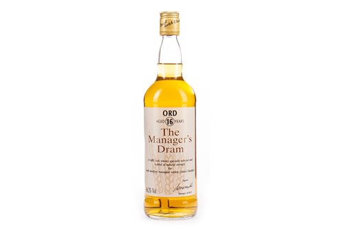 Lot 86 - ORD MANAGERS DRAM AGED 16 YEARS