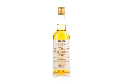 Lot 89 - OBAN MANAGERS DRAM AGED 19 YEARS
