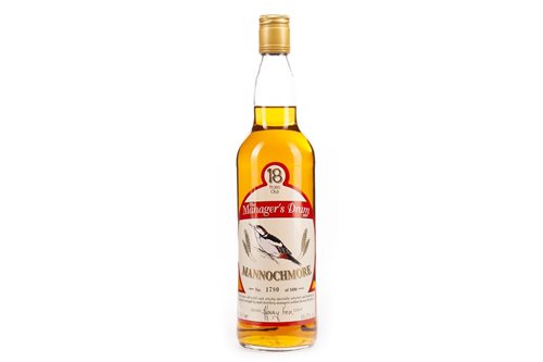Lot 91 - MANNOCHMORE MANAGERS DRAM AGED 18 YEARS