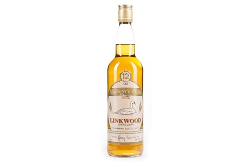Lot 93 - LINKWOOD MANAGERS DRAM AGED 12 YEARS