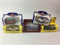 Lot 123 - A LOT OF DIECAST MODEL VEHICLES INCLUDING MATCHBOX AND LLEDO
