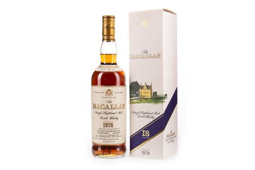 Lot 106 - MACALLAN 1978 AGED 18 YEARS - REMY AMERIQUE INC.