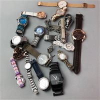 Lot 11 - A LOT OF WRIST WATCHES