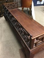 Lot 1027 - A 20TH CENTURY CHINESE SOFA