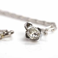 Lot 163 - DIAMOND SOLITAIRE PENDANT the brilliant cut...