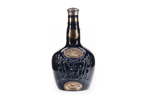 Lot 442 - ROYAL SALUTE AGED 21 YEARS - SAPPHIRE DECANTER