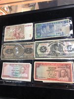 Lot 44 - A LOT OF FOREIGN BANKNOTES
