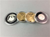 Lot 50 - A LOT OF FOUR SILVER PROOF COINS