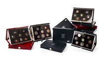 Lot 552 - A GROUP OF ANNUAL PROOF COINAGE SETS