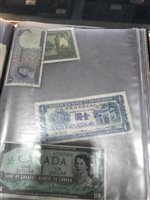 Lot 560 - A COLLECTION OF UK AND INTERNATIONAL TWENTIETH CENTURY BANKNOTES